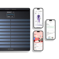 Withings Body Scan - Smart Scale with ECG, Body Composition & Segmental Analysis - Black | 78-WBS08-Black-All-Inter