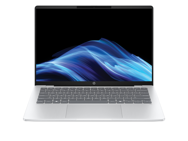 HP OmniBook 5 Next Gen AI 14-inch laptop in Glacier Silver