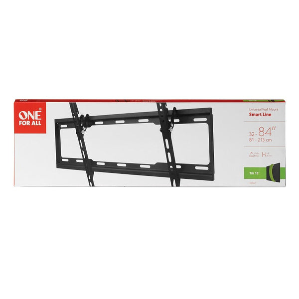 One For All Smart Wall Mount, Tilt, 32"-84", Max Load 80kg