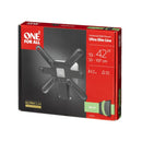 One For All Ultra Slim TV Wall Mount – 13"-43", Tilt, Max 40kg