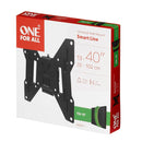 One For All Smart Wall Mount, Tilt, 13"-43", Max Load 50kg
