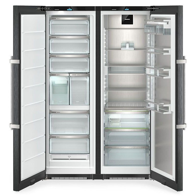 Liebherr XRFbs 5295 Peak BioFresh Side‑by‑Side Fridge‑Freezer | 663 L (BlackSteel)