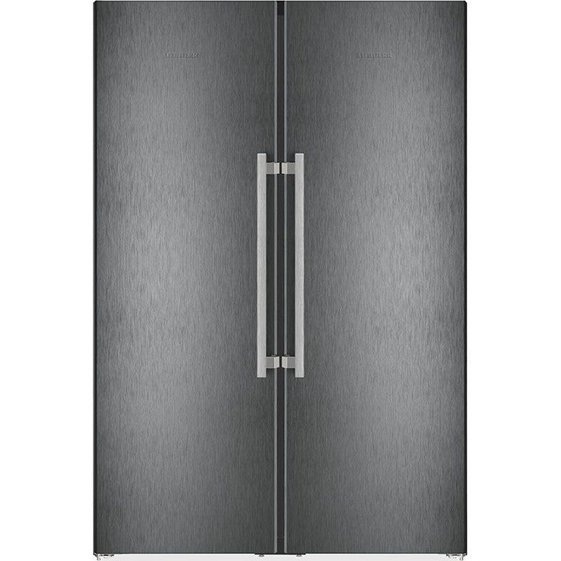 Liebherr XRFbs 5295 Peak BioFresh Side‑by‑Side Fridge‑Freezer | 663 L (BlackSteel) – view 2