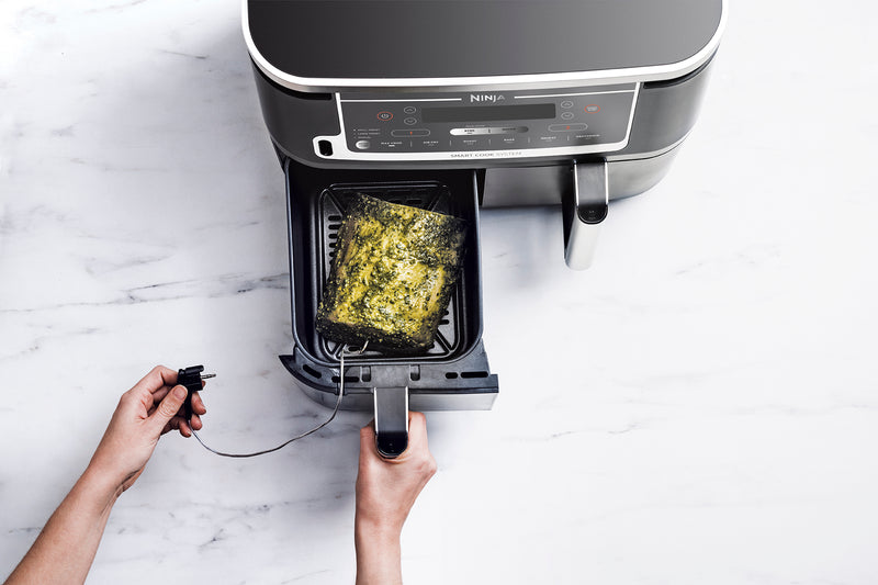 Ninja Foodi Max Dual Zone Air Fryer with Digital Probe | AF451UK