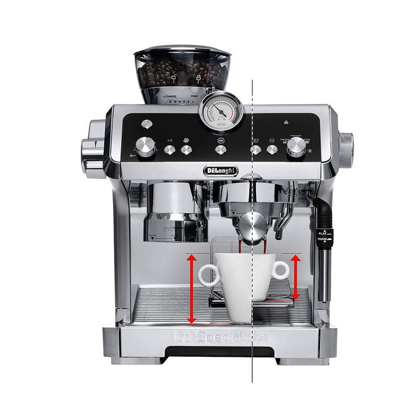 De'Longhi La Specialista Prestigio Coffee Machine | Stainless Steel