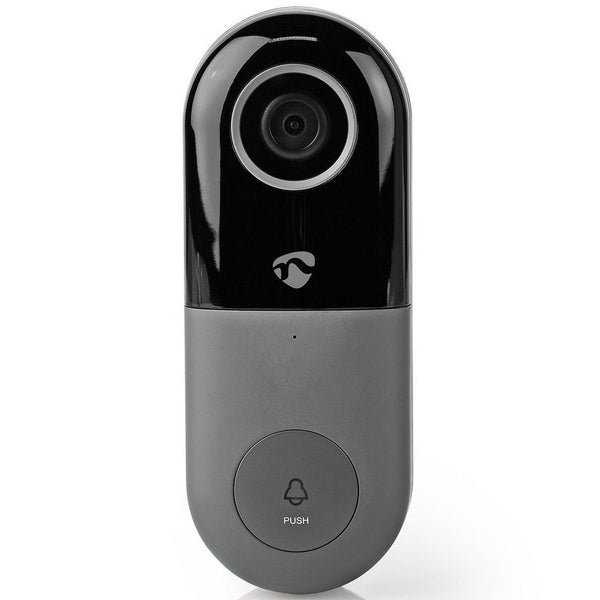 Nedis Wi-Fi Smart Video Doorbell | App Control | microSD Slot | HD 720p Nedis Doorbell Euronics Ireland