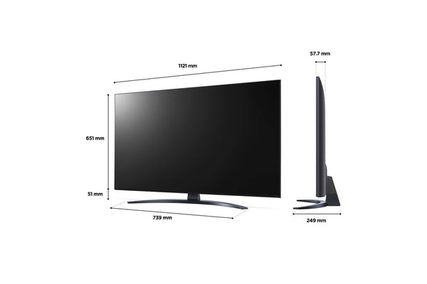LG 50" NanoCell Ultra HD Smart TV | 50NANO766QA.AEK