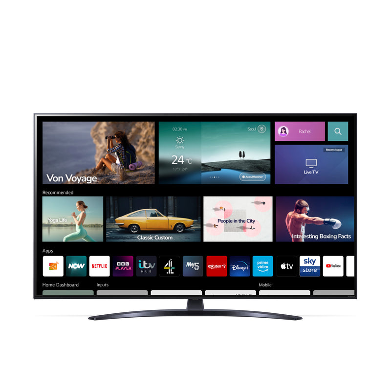 LG 55" NanoCell Ultra HD Smart TV | 55NANO766QA.AEK