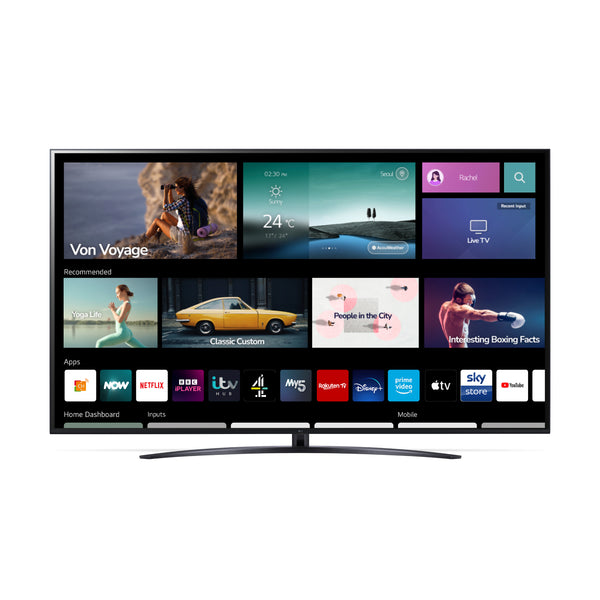 LG 65" NanoCell Ultra HD Smart TV | 65NANO766QA.AEK