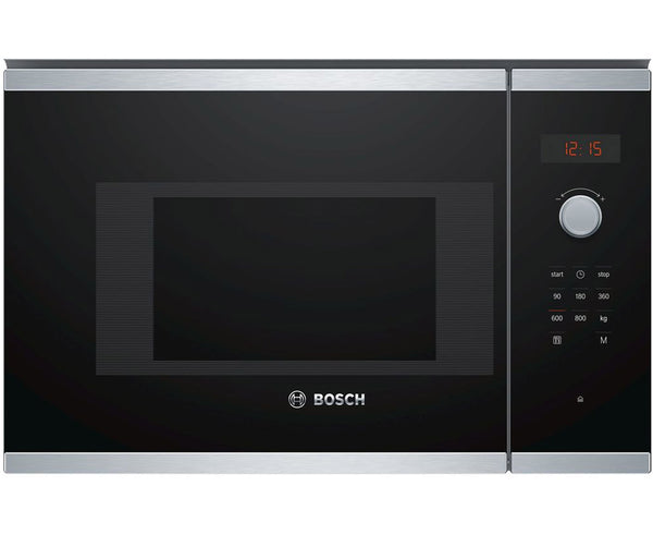 Bosch 20L Integrated Stainless Steel Microwave | BFL523MS0B