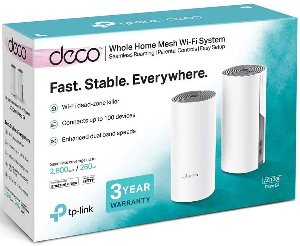 TP-Link Deco E4 Whole Home Wi-Fi Mesh System