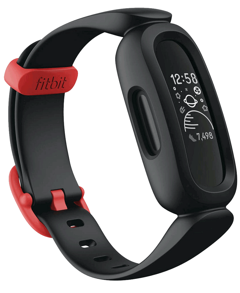 Fitbit Ace 3 | Black & Sport Red