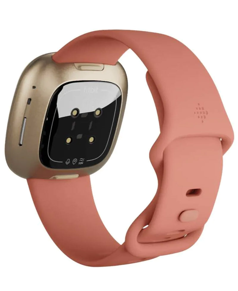 Fitbit Versa 3 | Pink Clay / Soft Gold