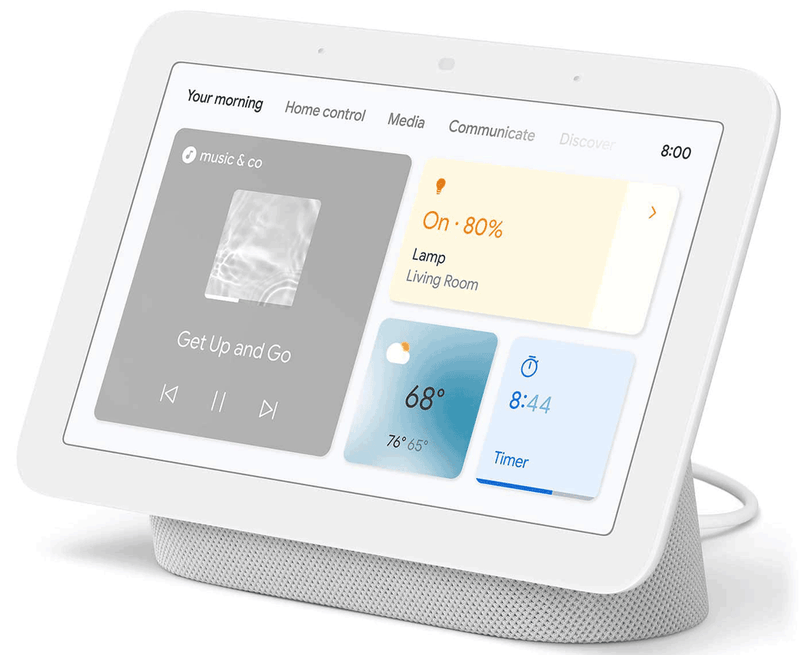 Google Nest Hub 2nd Gen TouchScreen with Google Assistant | Chalk White