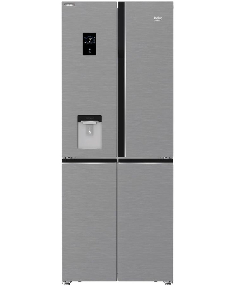 Beko Freestanding American Style Fridge Freezer with HarvestFresh | GNE480EC3DVX