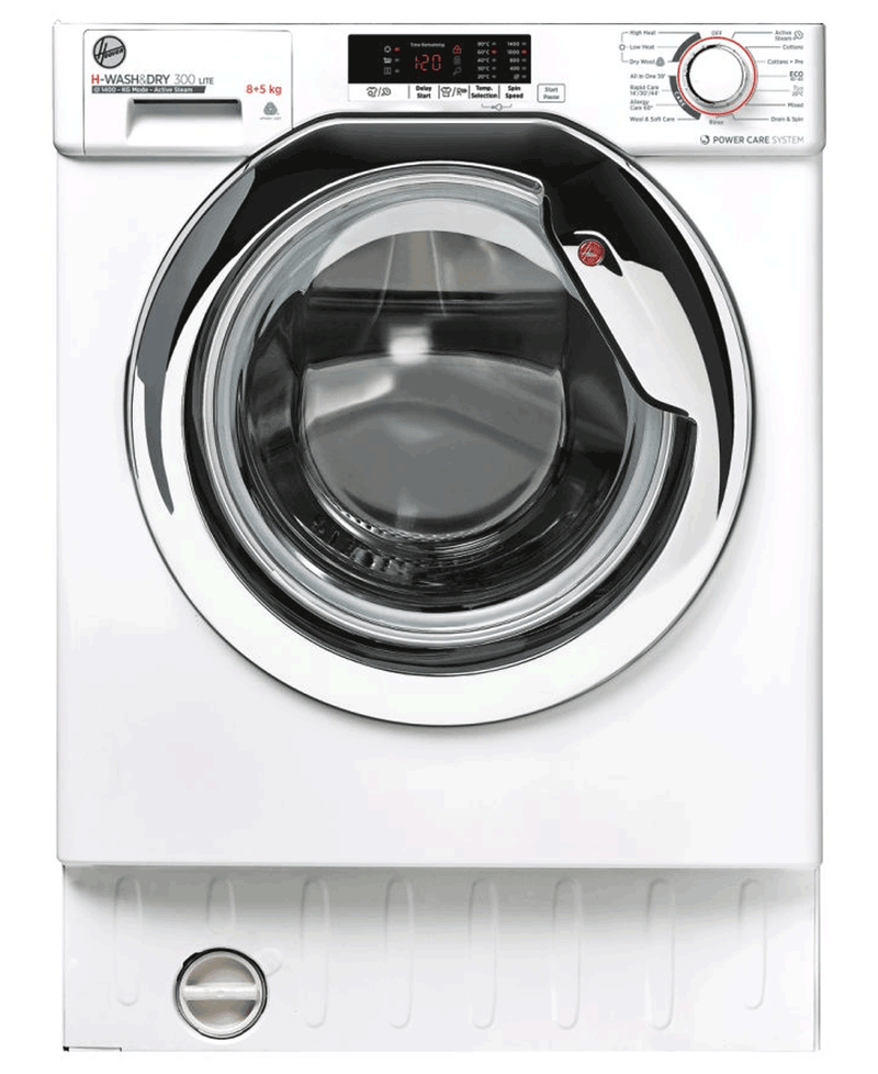 Hoover H-WASH 300 8kg Washer Dryer | HBDS485D2ACE-80