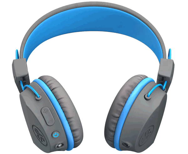 JLAB JBuddies Studio Wireless Headphones | Grey / Blue