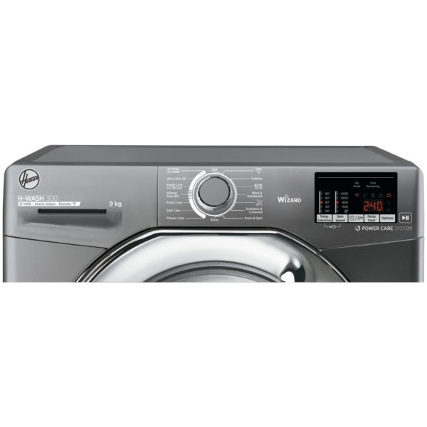 Hoover H-Wash 300 Lite 9kg Spin Smart Washing Machine | H3WS495DACGE-80