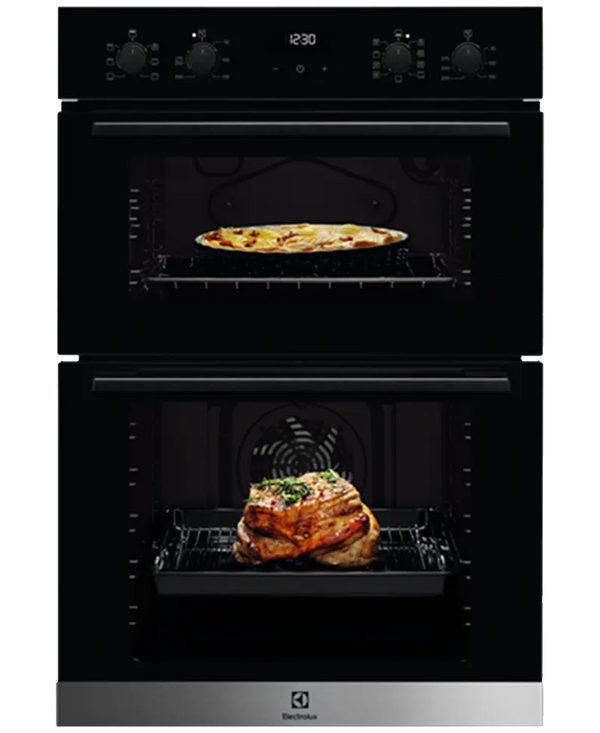 Electrolux Built-In Electric Double Oven | Black