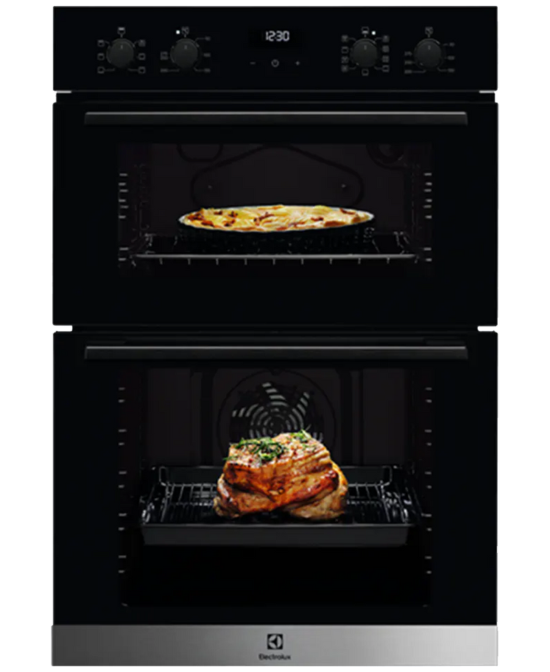 Electrolux Built-In Electric Double Oven | Black