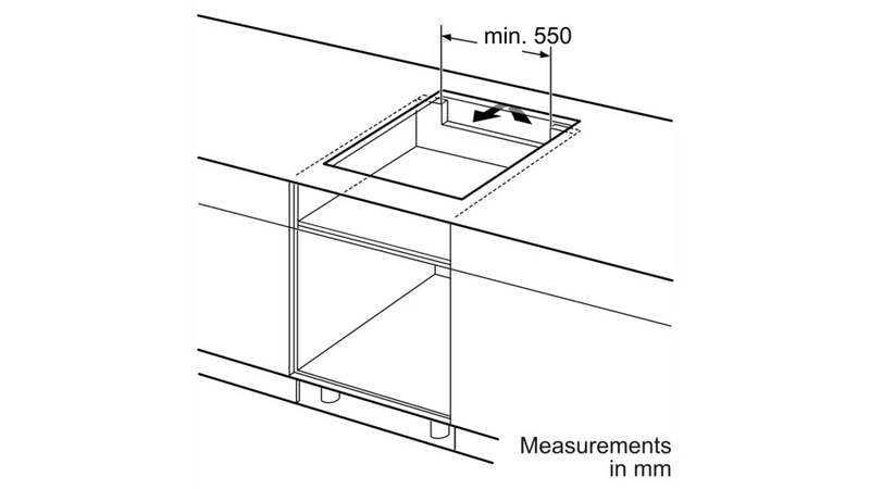 Bosch Series 4 Black Induction Hob 60cm | PIE631BB5E