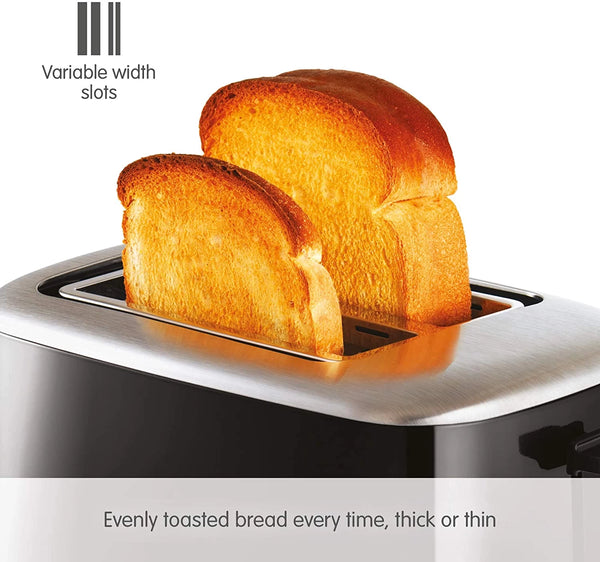 Morphy Richards Equip 2 Slice Black Toaster | 222064
