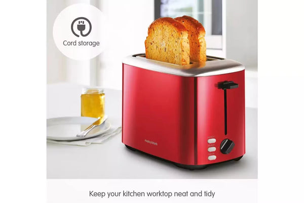 Morphy Richards Equip 2 Slice Red Toaster | 222066