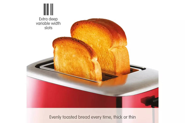 Morphy Richards Equip 2 Slice Red Toaster | 222066