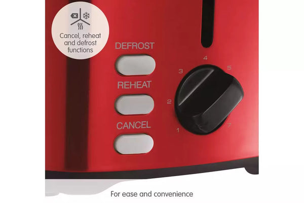 Morphy Richards Equip 2 Slice Red Toaster | 222066