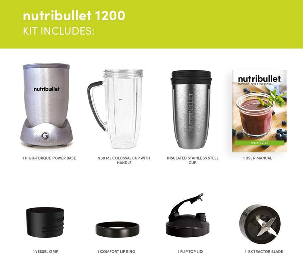 Nutribullet 1200 Series 1200W Blender | Silver