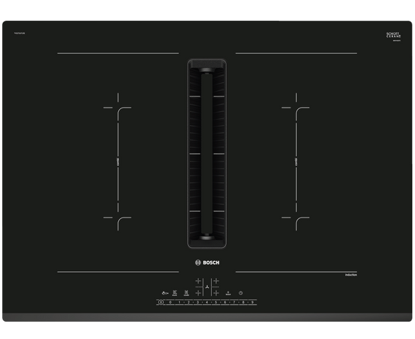 Bosch Serie 6 70cm Induction hob with integrated ventilation system