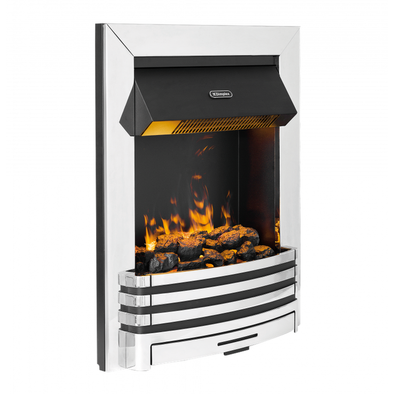 Dimplex Penngrove 2kW Chrome OptiMyst Inset Fire Dimplex Electric Fire Euronics Ireland