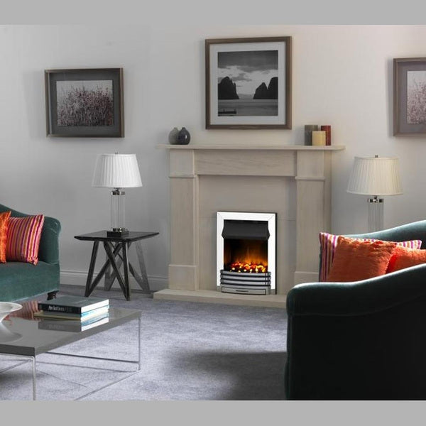 Dimplex Penngrove 2kW Chrome OptiMyst Inset Fire Dimplex Electric Fire Euronics Ireland