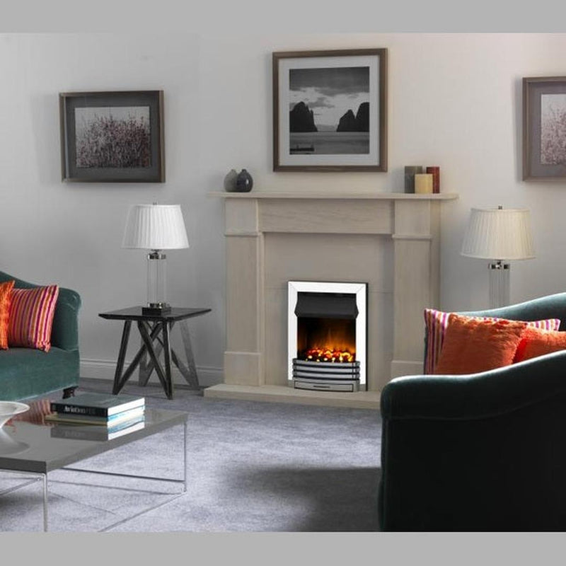Dimplex Penngrove 2kW Chrome OptiMyst Inset Fire Dimplex Electric Fire Euronics Ireland