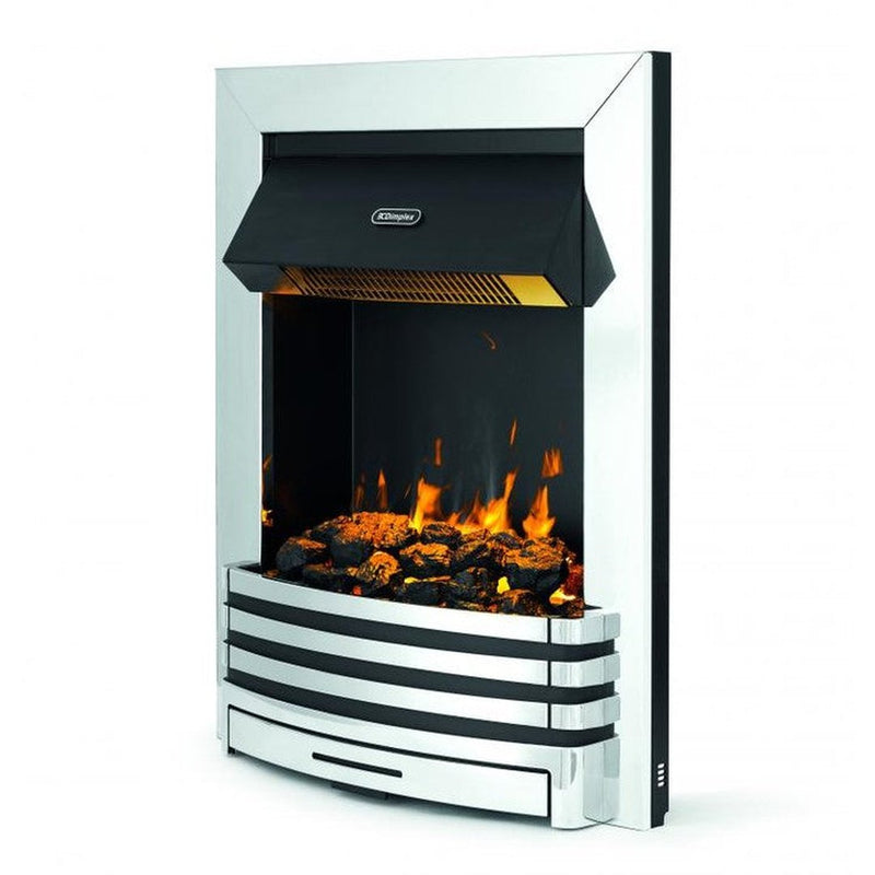 Dimplex Penngrove 2kW Chrome OptiMyst Inset Fire Dimplex Electric Fire Euronics Ireland