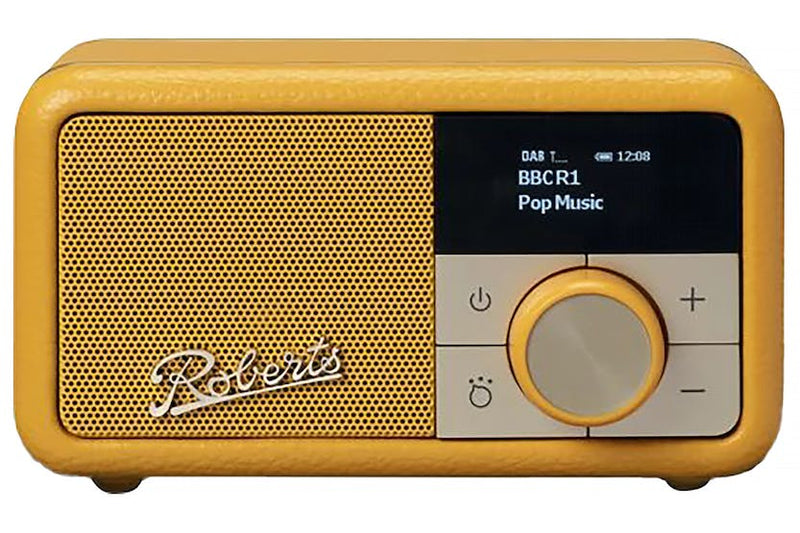 Roberts Revival FM Radio with Bluetooth Sunburst Yellow | REV-PETITESY