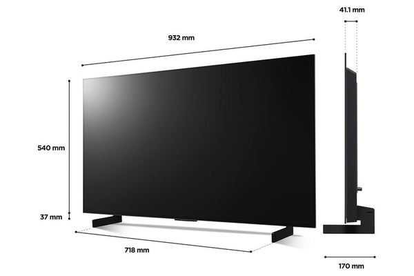 LG 42" C2 HDR Ultra OLED Smart TV | OLED42C24LA.AEK