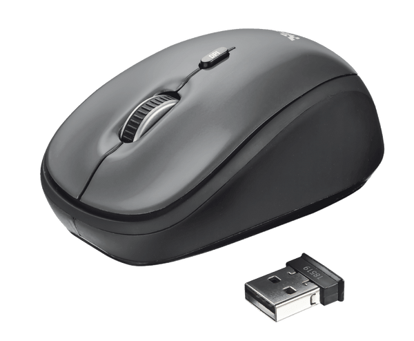 Trust Yvi Optical Wireless Mouse | Black