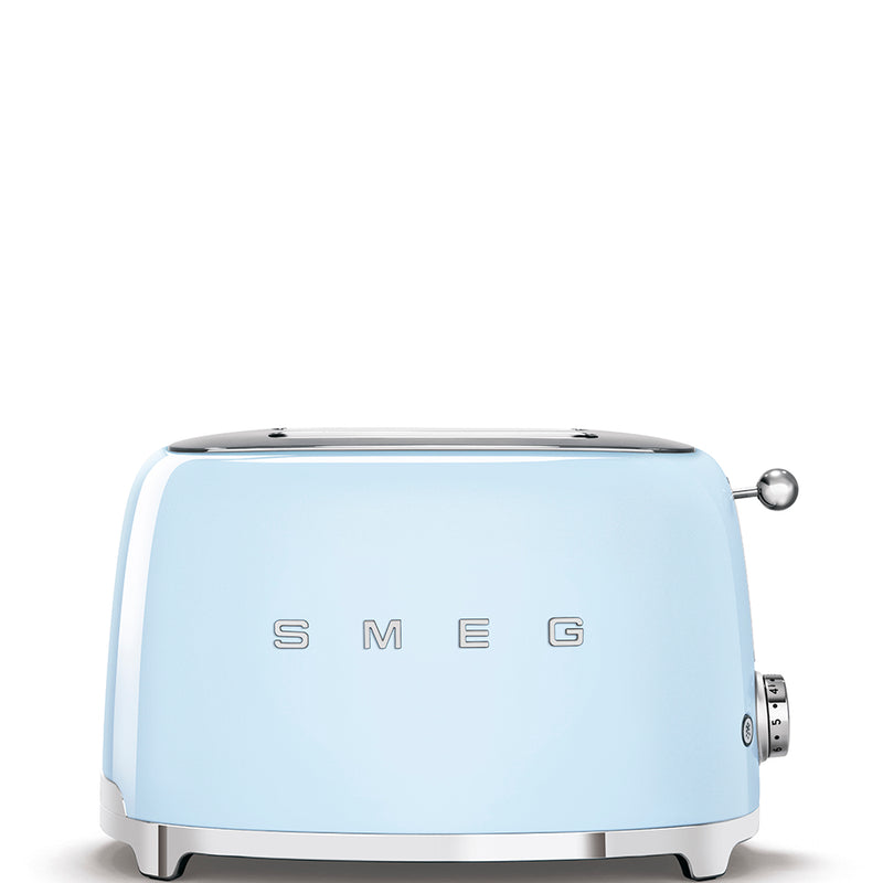 Smeg 50's Retro Style 2 Slice Toaster | Pastel Blue