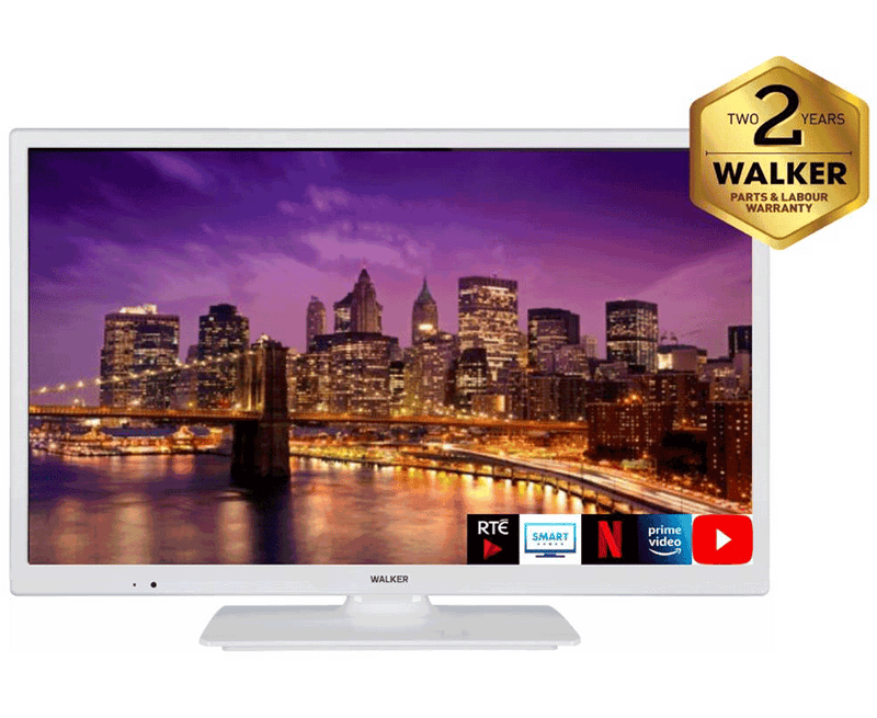 Walker 24" HD Ready TV with Satellite Tuner | WPS2421WH