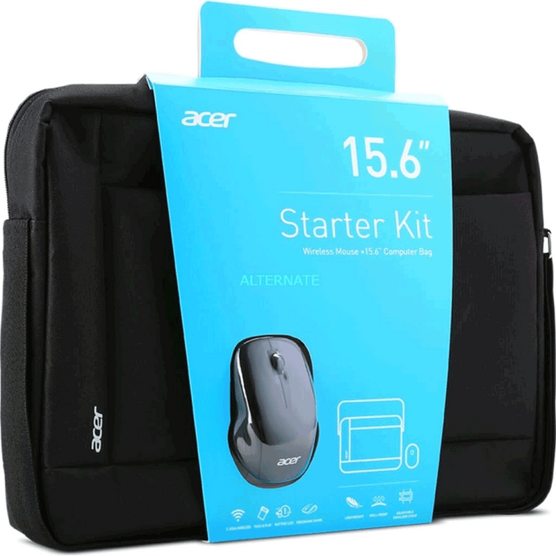 Acer 15.6" Laptop Case & Starter Kit Acer Laptop Bag Euronics Ireland