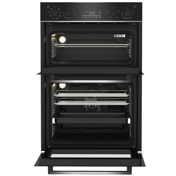 Beko 60cm Built-in High Specification RecycledNet™ Double Oven | BBDM243BOC Beko Oven Euronics Ireland
