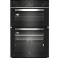 Beko 60cm Built-in High Specification RecycledNet™ Double Oven | BBDM243BOC Beko Oven Euronics Ireland