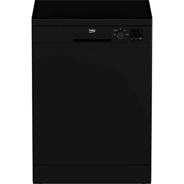 Beko 60cm Freestanding Black Dishwasher | DVN04320B Beko Dishwasher Euronics Ireland