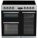 Beko 90cm Electric Range Cooker | KDVF90 Beko Range Cooker Euronics Ireland