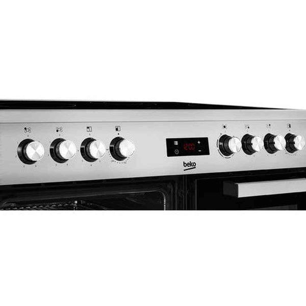 Beko 90cm Electric Range Cooker | KDVF90 Beko Range Cooker Euronics Ireland