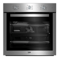 Beko AeroPerfect™ 60cm Built-in RecycledNet™ Single Fan Oven | BBIF16100X Beko Oven Euronics Ireland
