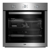 Beko AeroPerfect™ 60cm Built-in RecycledNet™ Single Fan Oven | BBIF16100X Beko Oven Euronics Ireland