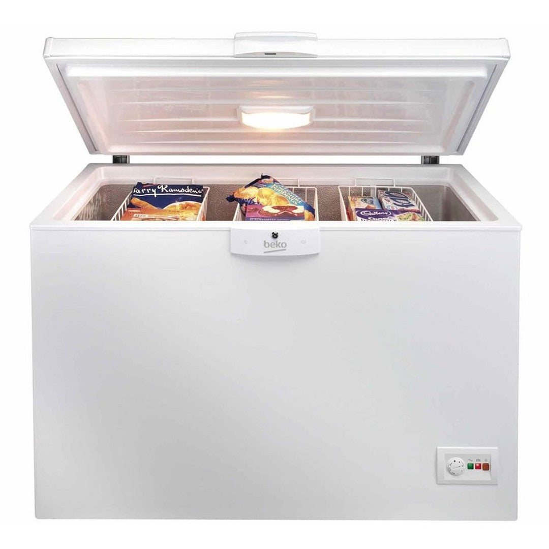 Beko Freestanding Chest Freezer | CF1300APW Beko Chest Freezer Euronics Ireland