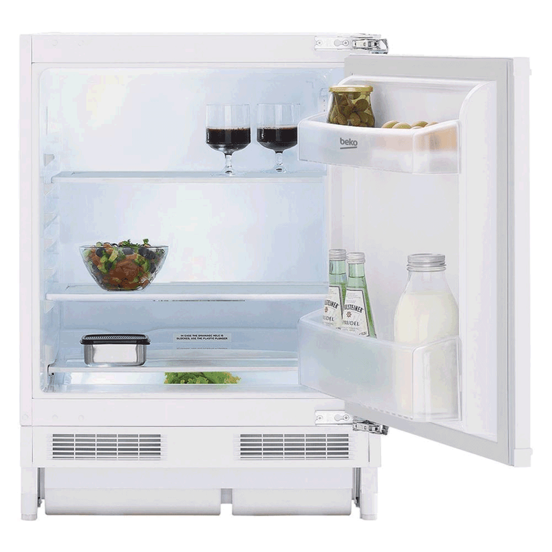 Beko Integrated 128L Undercounter Larder Fridge | BLSF3682 Beko Larder Fridge Euronics Ireland